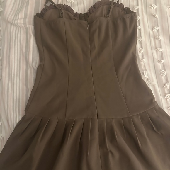 NWT Edikted Brown Dress - Picture 3 of 4